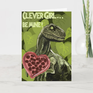 Raptor Love Holiday Card