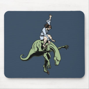 Raptor Rodeo Jesus Mouse Mat