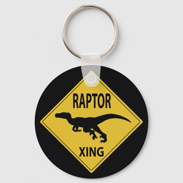 Raptor Xing Key Ring (Front)