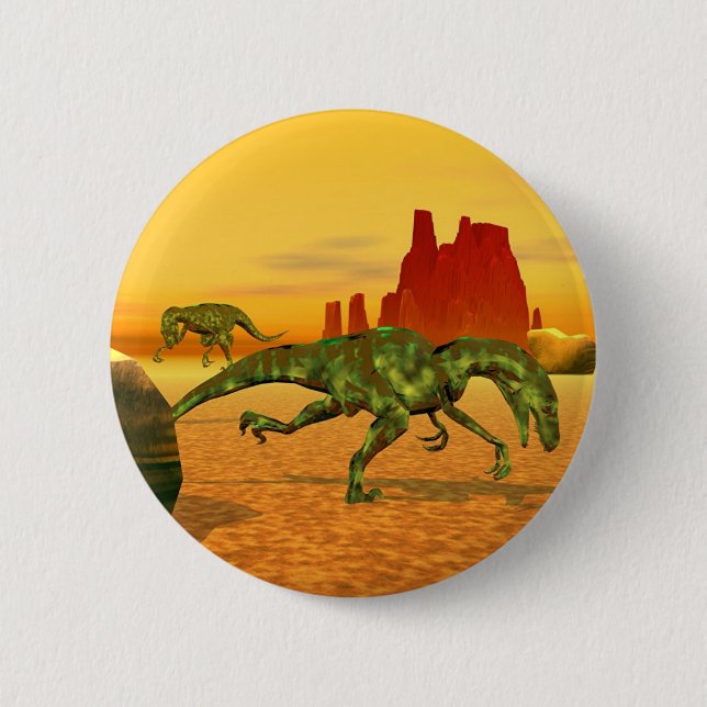 Raptors 6 Cm Round Badge (Front)