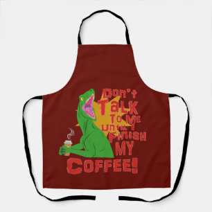 Raptors and Coffee Apron