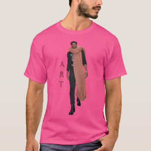 Raptor'S Serge Ibaka Does Art T-Shirt