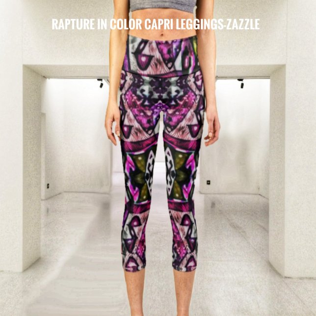 Rapture In Colour Capri Leggings (Creator Uploaded)