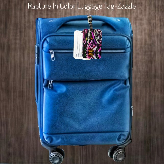 Rapture In Colour Luggage Tag (Creator Uploaded)