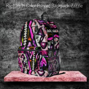 Rapture In Colour Printed Backpack