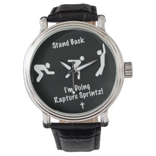 Rapture Sprintz! by Fay Goss Men's Vintage Black Watch