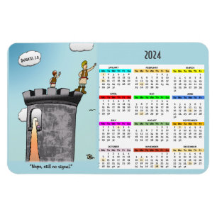 Rapunzel 2024 Calendar Photo Magnet