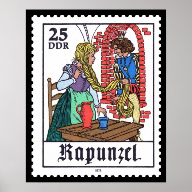 Rapunzel 25 DDR. 1978 Poster (Front)
