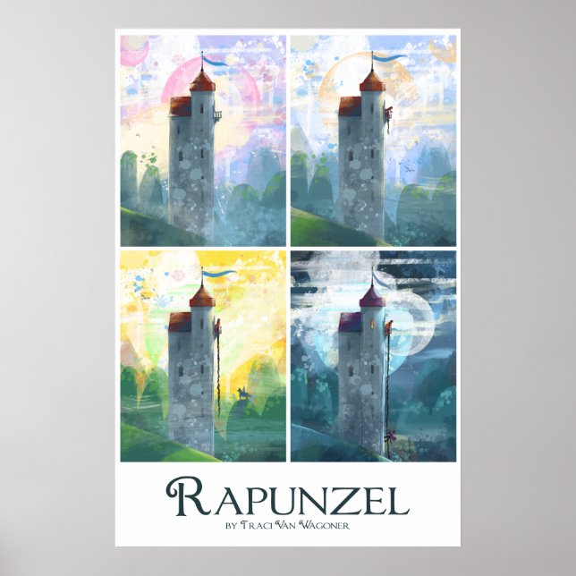 Rapunzel Art Series Poster (Front)