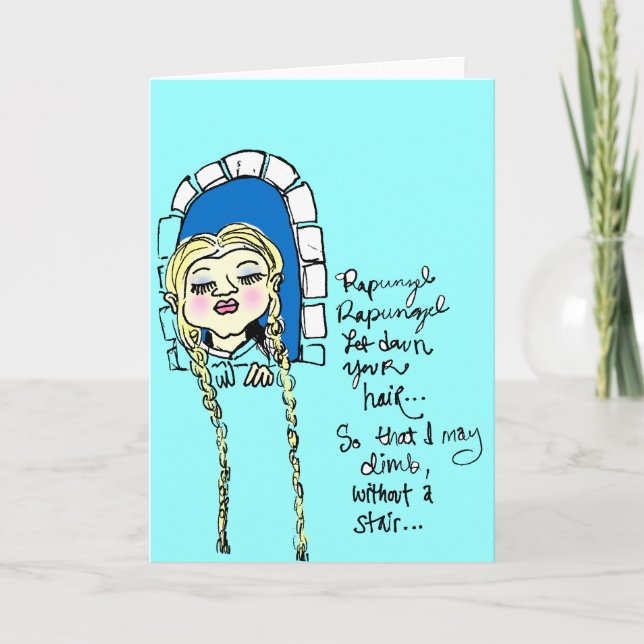 Rapunzel Card (Front)
