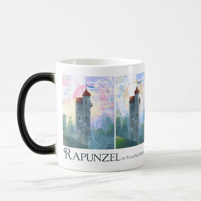 Rapunzel from Morning to Night Magic Mug (Left)