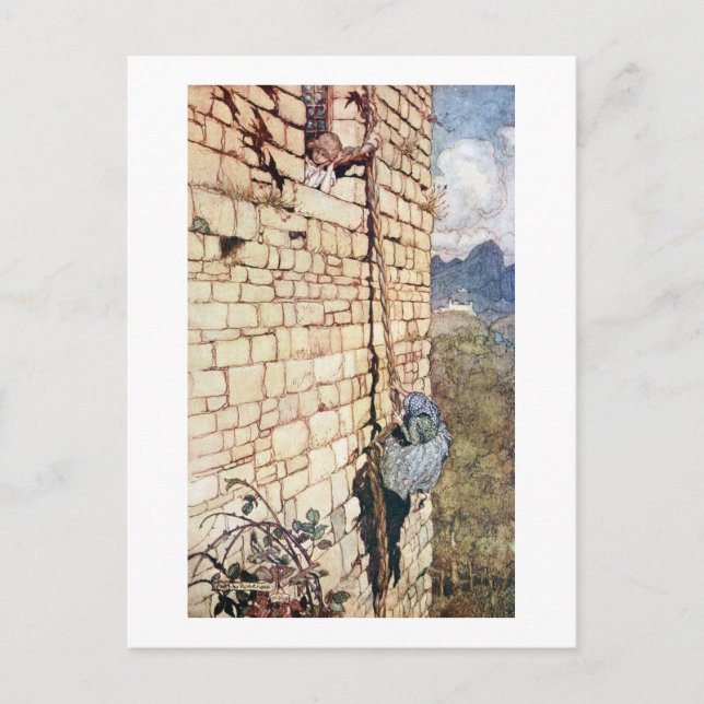 Rapunzel Postcard (Front)