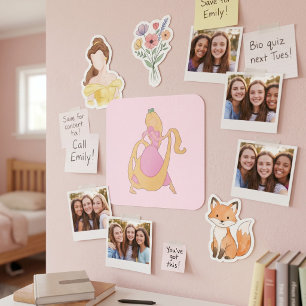 Rapunzel Square Sticker