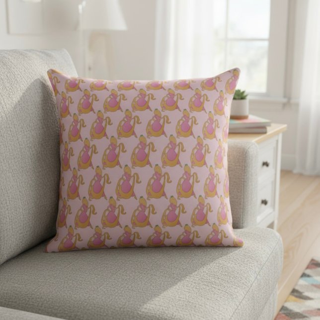 Rapunzel Throw Pillow (Creator Uploaded)