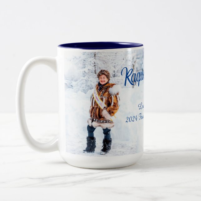 Raquel Edelen Lady Trapper 2024 15oz mug (Left)