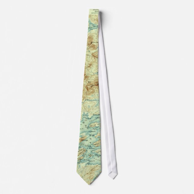 Raquette Lake NY tie (Front)