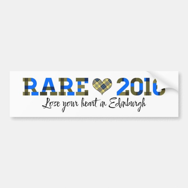 RARE16 Bumper Sticker (Front)