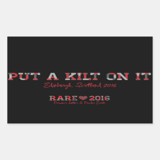 RARE16 Kilt Sticker