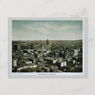 Rare 1903 San Francisco from Nob Hill photo Postcard
