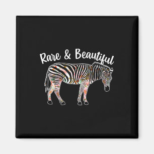 Rare & Beautiful Rare Disease Awareness Rare D Magnet