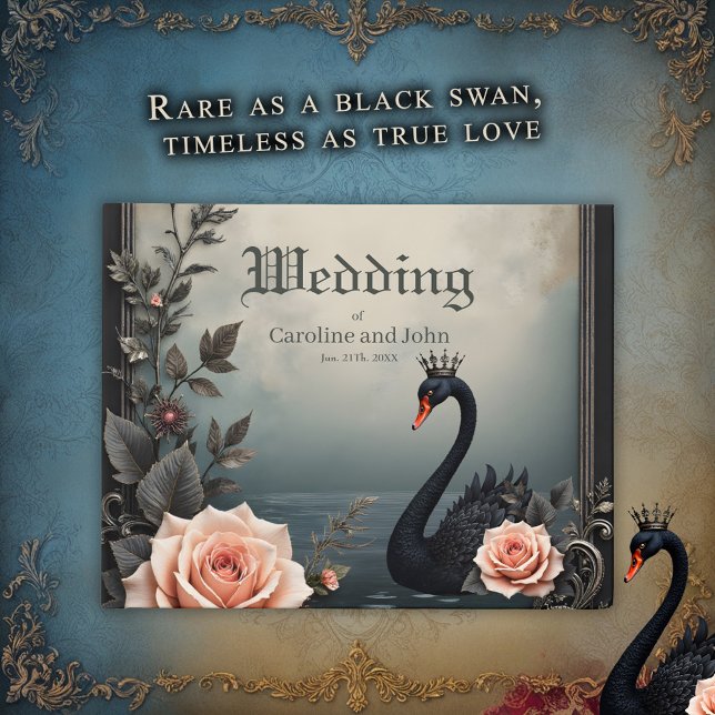 Rare as a black swan, timeless as true love.  guest book (Creator Uploaded)