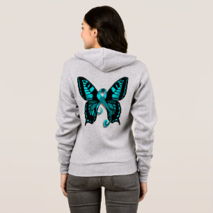 Rare but there! small/large cerv. cancer zipup hoodie