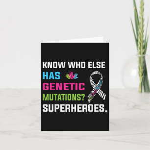 Rare Disease Awareness Day 2025 Rare Genes Superhe Card