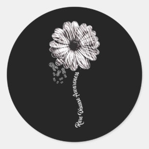 Rare Disease Awareness , Family Pretty Ribbon, Day Classic Round Sticker