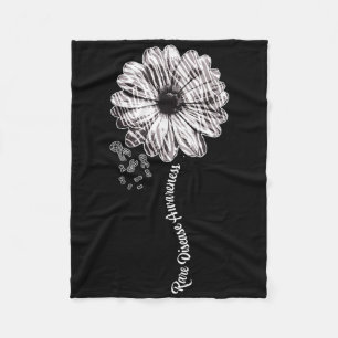 Rare Disease Awareness , Family Pretty Ribbon, Day Fleece Blanket