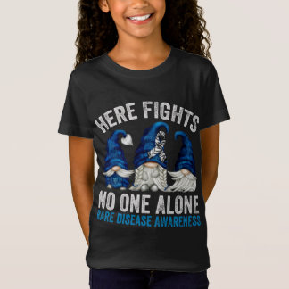Rare Disease Awareness Gnomes - Here Fights No One T-Shirt