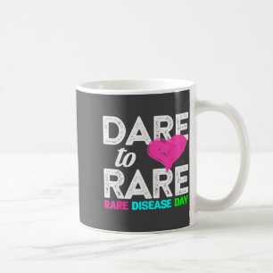 Rare Disease Awareness Shirt - Dare To Rare Diseas Coffee Mug