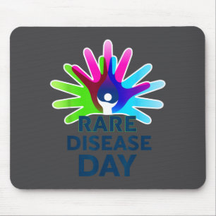 Rare Disease Awareness Shirt - Rare Disease Day 20 Mouse Mat
