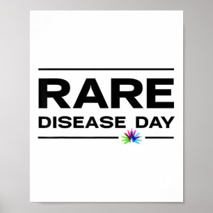 Rare Disease Awareness Shirt - Rare Disease Day 20 Poster
