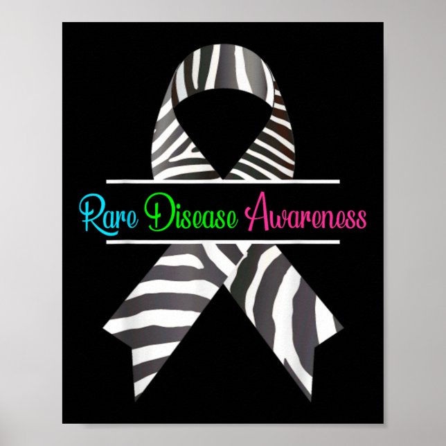 Rare Disease Awareness Shirt - Rare Disease Day 20 Poster (Front)