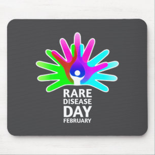 Rare Disease Awareness Shirt - Rare Diseases Day 2 Mouse Mat