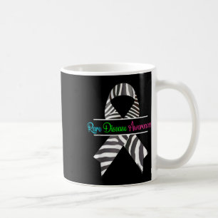Rare Disease Awareness Shirt - Zebra Rare Disease  Coffee Mug