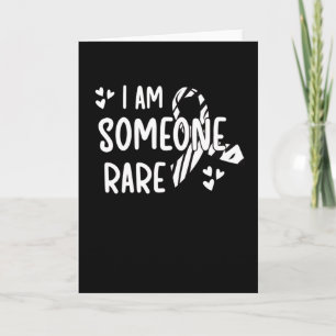 Rare Disease Awareness Zebra Rare Disease Warrior Card