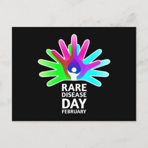 Rare Diseases Day 2022 - Rare Disease Awareness T- Postcard
