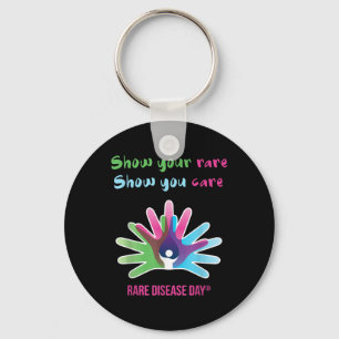 Rare Diseases Day Awareness Rare Disease Support G Key Ring