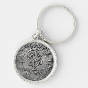 Rare Early American Coin Key Ring