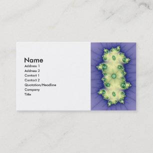 Rare Gem - Fractal Business Card