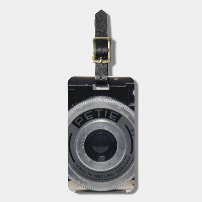 Rare German Subminiature VINTAGE CAMERA 16 L Tag (Front Vertical)