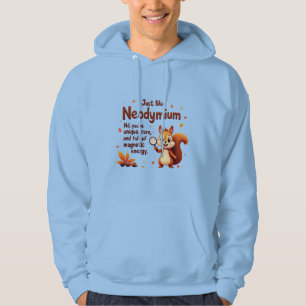 Rare Like Neodymium – Cute Squirrel Thanksgiving C Hoodie