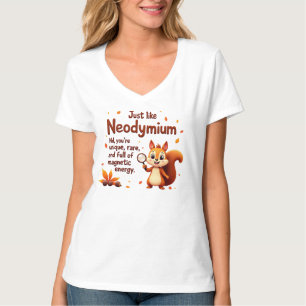 Rare Like Neodymium – Cute Squirrel Thanksgiving T-Shirt