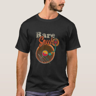 Rare Soul Music Vintage Old Retro School DJ Turnta T-Shirt