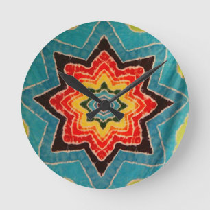 Rare Star Tie Dye PhatDyes Clock