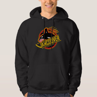 RARE Vancouver Hockey   Retro Canucks Classic T Sh Hoodie