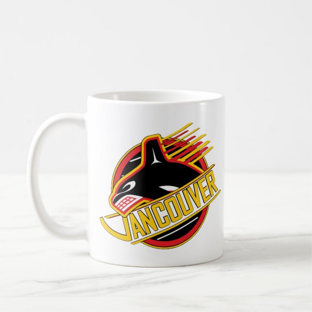 RARE Vancouver Hockey - Retro Canucks Coffee Mug (Left)