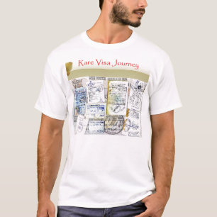 Rare Visa Journey Visa Collage Shirt