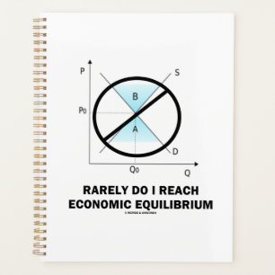 Rarely Do I Reach Economic Equilibrium Econ Humour Planner